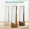 Best Choice Products 360 Swivel Standing Mirrored Jewelry Cabinet, LED-Lit Makeup Organizer w/ Mirror